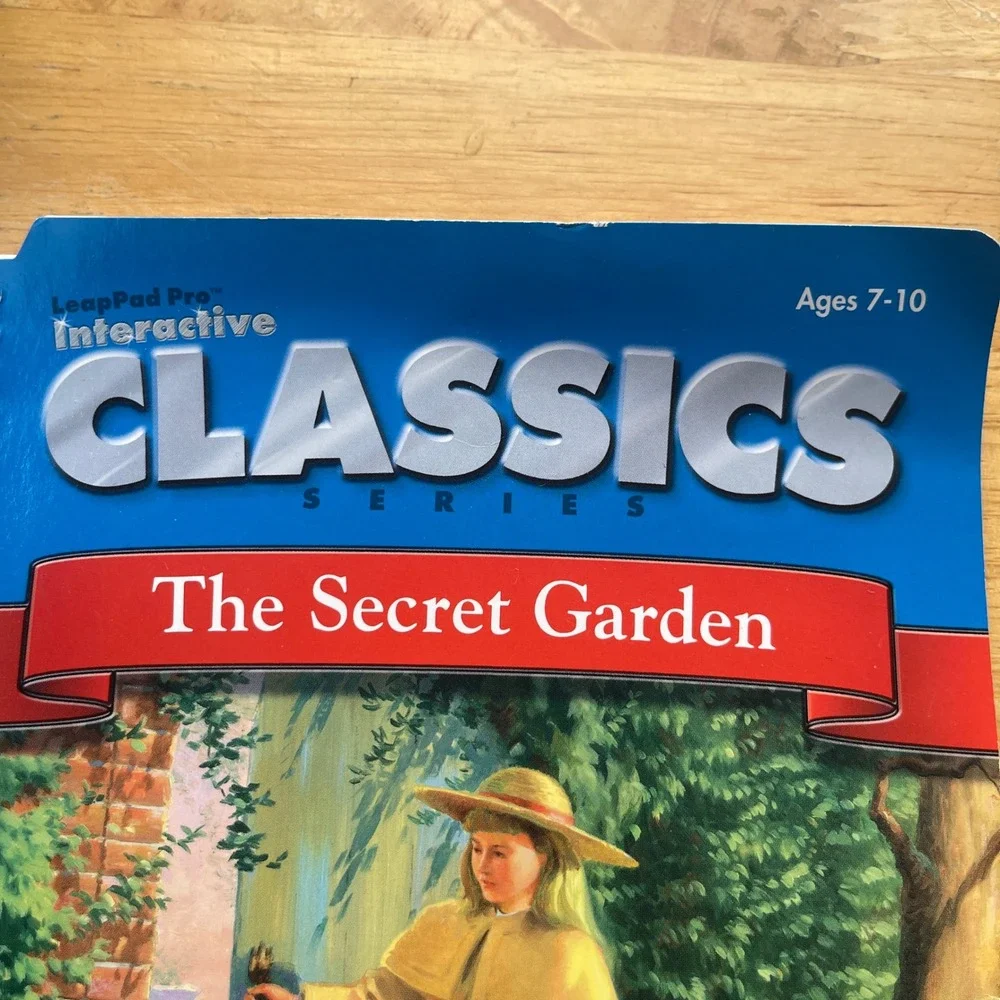 LeapFrog LeapPad Pro Interactive Classics The Secret Garden Book and Cartridge